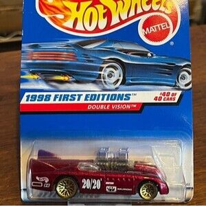 Vintage Hot Wheels 1998 First Editions #40 Double Vision